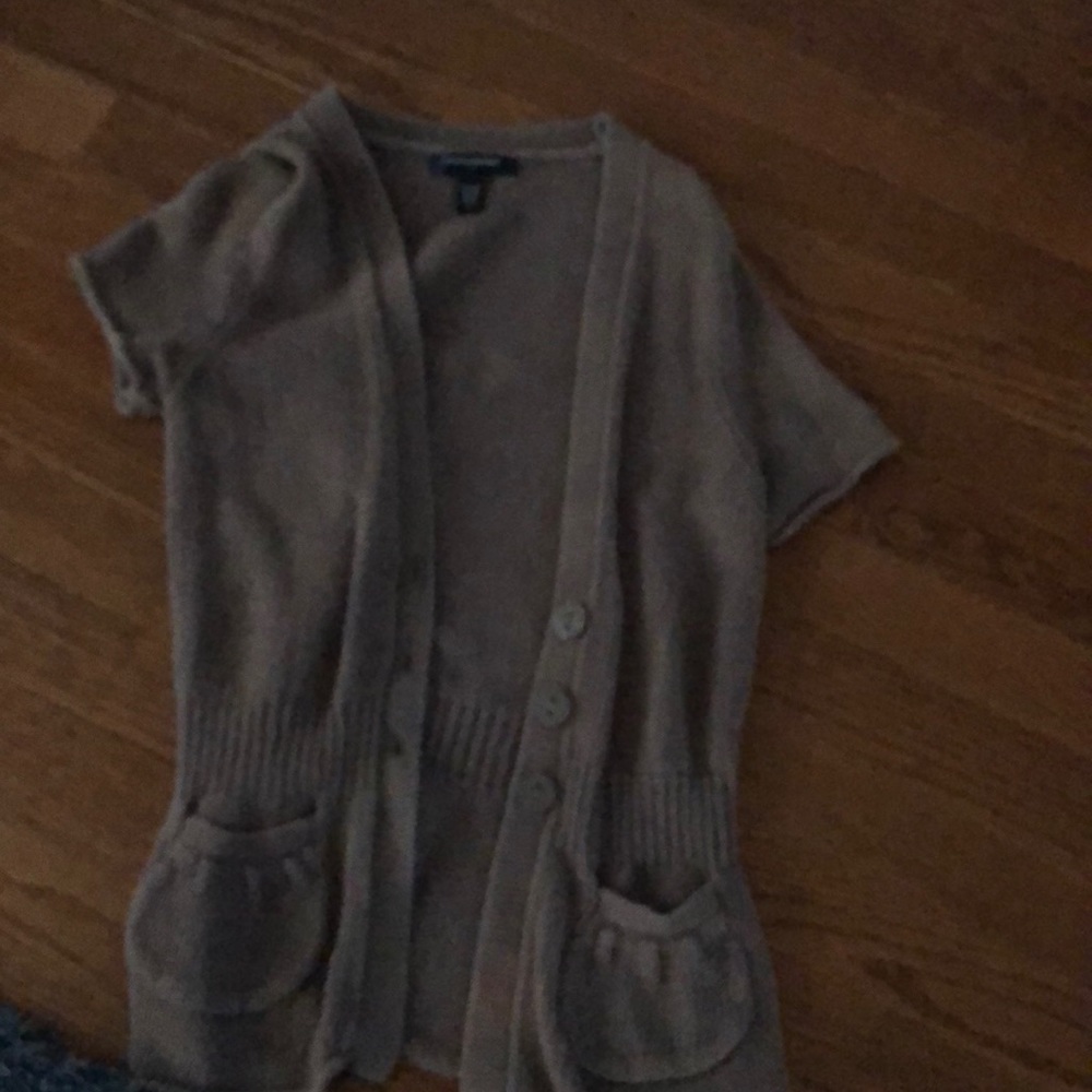 Shirt sleeved cardigan